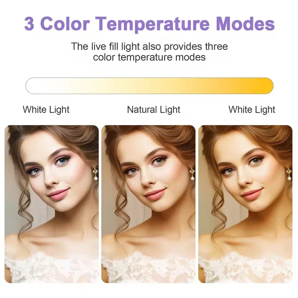 Professional LED Video Light Panel with Tripod and Remote - PlusGamer
