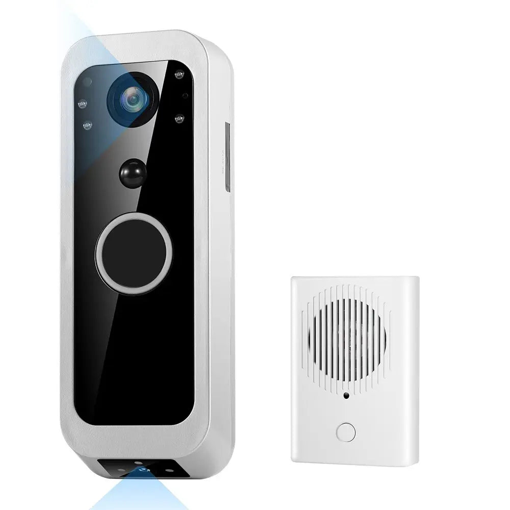 iCam365 2MP Dual Lens WiFi Peephole Doorbell - PlusGamer