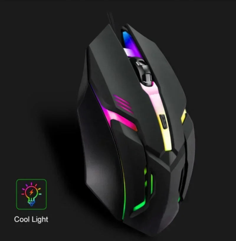 4-Button USB Wired Gaming Mouse - PlusGamer