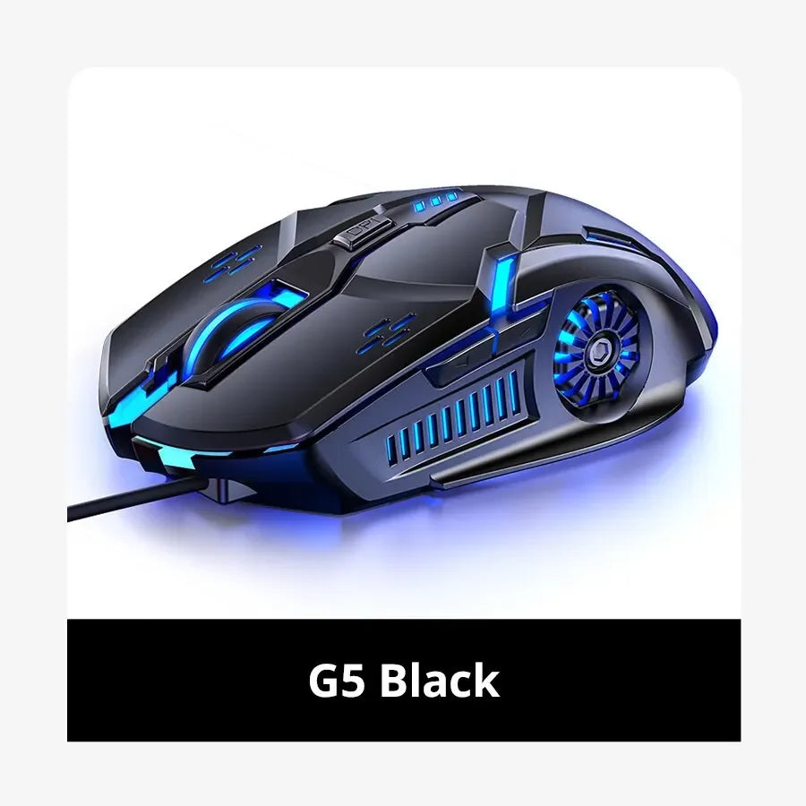 G5 Luminous Wired Gaming Mouse - PlusGamer