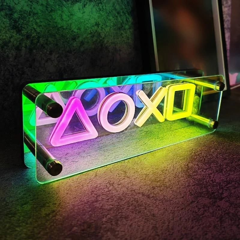 3D LED Thousand Layer Mirror Atmosphere Lamp - PlusGamer