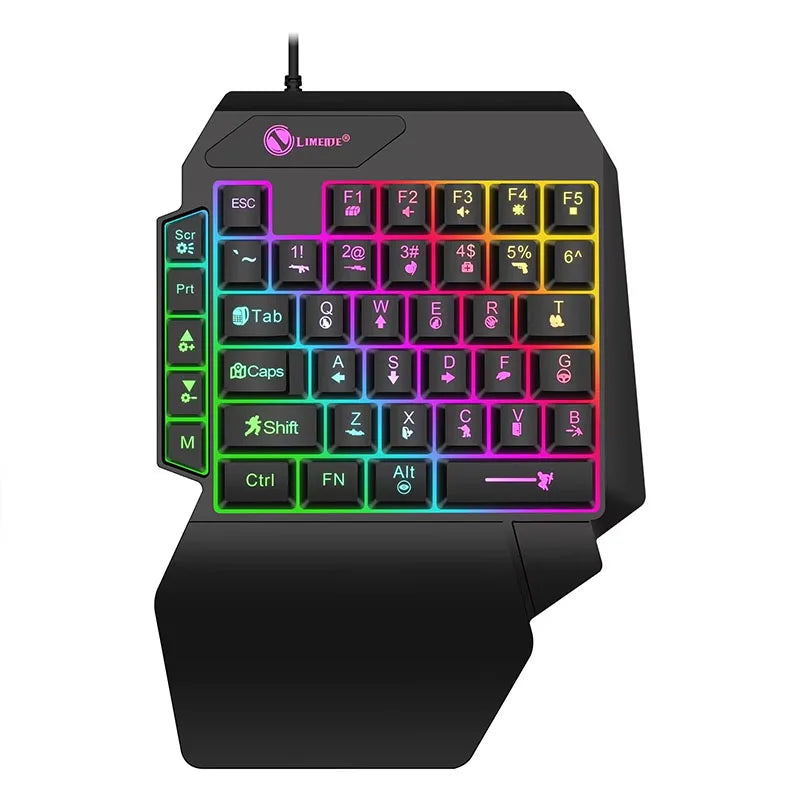 35-Key Mini Backlit Gaming Keyboard - PlusGamer